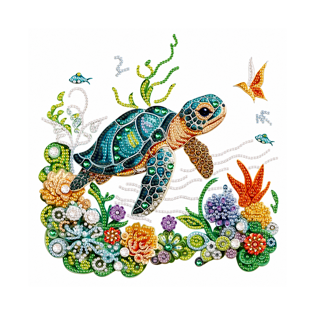 Turtle Diamond Art Kit