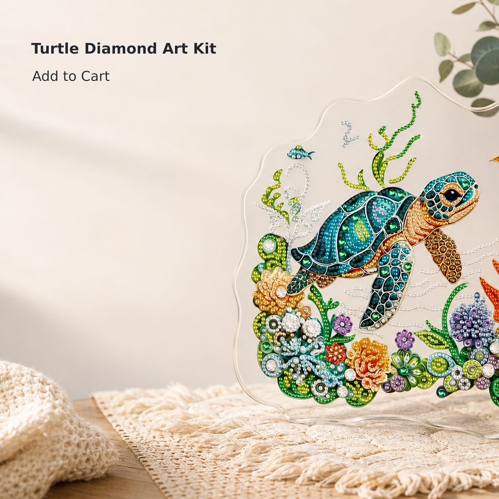 Turtle Diamond Art Kit